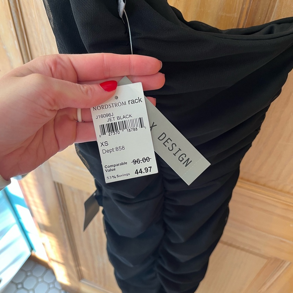 NWT Elegant Black Women's Dress - Picture 4 of 4